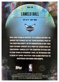 LaMelo Ball - Topps Chrome Black Obscura 2025-26, Nr. OB-10 – Insert