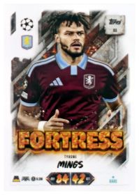 Tyrone Mings - Topps Match Attax UEFA Club Competitions Fortress 2026-27, Nr. 80