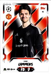 Senne Lammens - Topps Match Attax UEFA Club Competitions Base Set 2026-27, Nr. 46