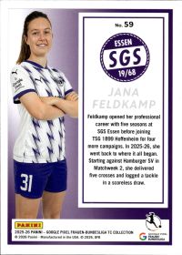 Jana Feldkamp - Panini Frauen-Bundesliga TC Collection Base Set 2025-26, Nr. 59