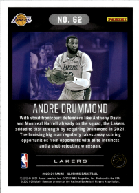 Andre Drummond - Panini Illusions Base Set 2020-21, Nr. 62