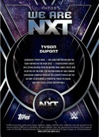 Tyson Dupont - Topps WWE Universe We Are NXT 2026, Nr. NXT-23 – Insert
