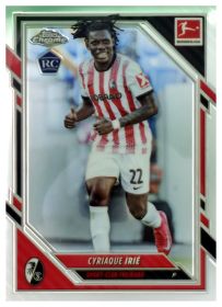 Cyriaque Irié - Topps Chrome Bundesliga Base Set 2025-26, Nr. 30 – Rookie Card