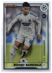 Roony Bardghji - Topps Merlin Chrome UEFA Club Competitions Base Set 2022-23, Nr. 60 – Rookie Card