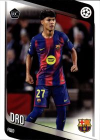 Dro - Topps UEFA Club Competitions Base Set 2025-26, Nr. 111 – Rookie Card