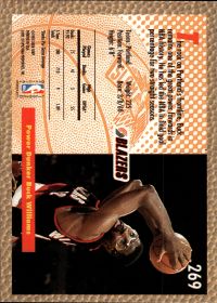 Buck Williams - Fleer Slam Dunk 1992-93, Nr. 269