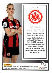 Laura Freigang - Panini Frauen-Bundesliga TC Collection Base Set 2025-26, Nr. 21