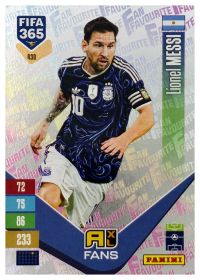 Lionel Messi - Panini Adrenalyn XL FIFA 365 Fan Favourites 2026-27, Nr. 430 – Insert