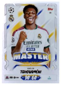 Aurélien Tchouaméni - Topps Match Attax UEFA Club Competitions Attax Master 2026-27, Nr. 141