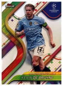 Kevin De Bruyne - Topps Finest UEFA Club Competitions Base Set 2024-25, Nr. 17