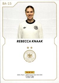 Rebecca Knaak - Panini DFB-Frauen Team-Set Base Set 2025, Nr. BA-15