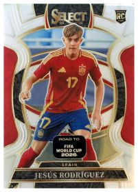 Jesús Rodríguez - Panini Select FIFA Road to World Cup Terrace 2025-26, Nr. 72 – Rookie Card
