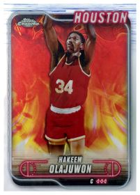 Hakeem Olajuwon - Topps Chrome Base Set 2024-25, Nr. 115