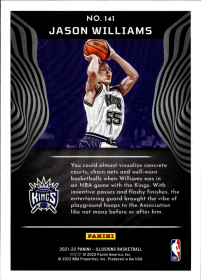 Jason Williams - Panini Illusions Base Set 2021-22, Nr. 141