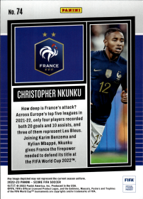 Christopher Nkunku - Panini Score FIFA Base Set 2022-23, Nr. 74