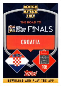 Andrej Kramarić - Topps Match Attax 101 Road to UEFA Nations League Finals International Star 2022-23, Nr. IS 31