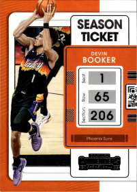 Devin Booker - Panini Contenders Season Ticket 2021-22, Nr. 9