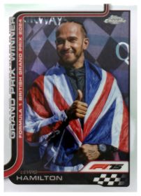Lewis Hamilton - Topps Chrome Formula 1 Grand Prix Winner 2025, Nr. 104