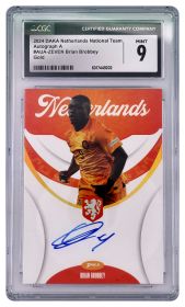 2024 DAKA Netherlands National Team - Brian Brobbey - Autograph A Gold 04/20 - AUA-ZEVEN