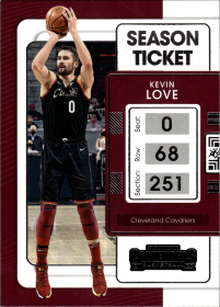 Kevin Love - Panini Contenders Season Ticket 2021-22, Nr. 8
