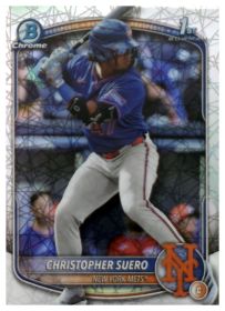 Christopher Suero - Topps Bowman Chrome Prospects 2025, Nr. BCP-191 – Mojo Refractor