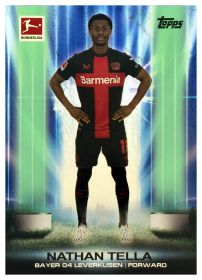 Nathan Tella - Topps Bundesliga Jade Edition Ultrabeam 2023-24, Nr. UB-7 – Insert