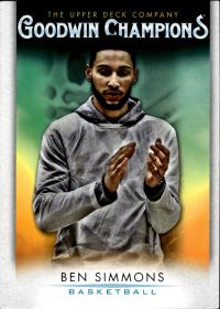 Ben Simmons - Upper Deck Goodwin Champions Base Set 2021, Nr. 10