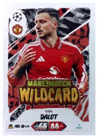 Diogo Dalot - Topps Match Attax UEFA Club Competitions Man of the Match Wildcard 2026-27, Nr. 59