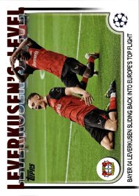 Leverkusen's Level - Topps UEFA Club Competitions Base Set 2024-25, Nr. 186