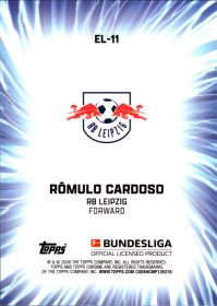 Rômulo Cardoso - Topps Chrome Bundesliga Electrified 2025-26, Nr. EL-11 – Rookie Card, Insert