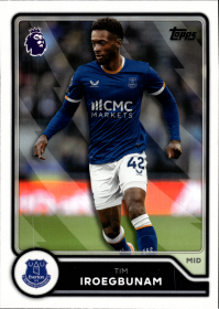 Tim Iroegbunam - Topps Flagship Premier League Base Set 2026-27, Nr. 125