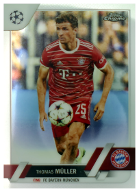 Thomas Müller - Topps Chrome UEFA Club Competitions Base Set 2022-23, Nr. 187