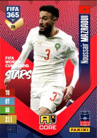 Noussair Mazraoui - Panini Adrenalyn XL FIFA 365 FIFA World Cup 2026 Stars 2026-27, Nr. 176