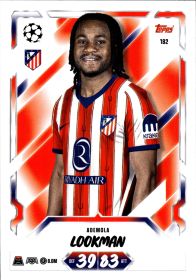 Ademola Lookman - Topps Match Attax UEFA Club Competitions Base Set 2026-27, Nr. 182