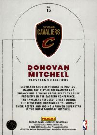 Donovan Mitchell - Panini Donruss Craftsmen 2022-23, Nr. 15 – Press Proof