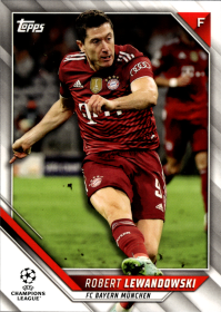 Robert Lewandowski - Topps UEFA Champions League Base Set 2021-22, Nr. 108
