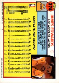 James Edwards - Topps Base Set 1992-93, Nr. 374