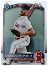 David Sandlin - Topps Bowman Chrome Prospects 2025, Nr. BCP-195