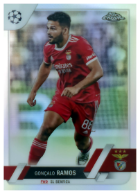 Gonçalo Ramos - Topps Chrome UEFA Club Competitions Base Set 2022-23, Nr. 181 – Refractor