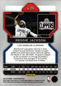 Reggie Jackson - Panini Prizm Base Set 2021-22, Nr. 213
