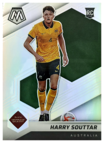 Harry Souttar - Panini Mosaic FIFA Road to World Cup Base Set 2021-22, Nr. 145 – Rookie Card, Silver
