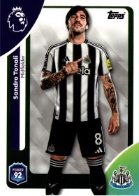 Sandro Tonali - Topps Match Attax Premier League Base Set 2025-26, Nr. 225
