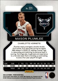 Mason Plumlee - Panini Prizm Base Set 2021-22, Nr. 221