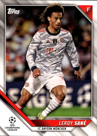 Leroy Sané - Topps UEFA Champions League Base Set 2021-22, Nr. 170