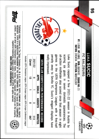 Luka Sucic - Topps Chrome UEFA Club Competitions Base Set 2022-23, Nr. 95 – All-Star Rookie