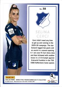 Selina Cerci - Panini Frauen-Bundesliga TC Collection Base Set 2025-26, Nr. 38
