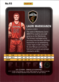 Lauri Markkanen - Panini Donruss Elite Base Set 2021-22, Nr. 93