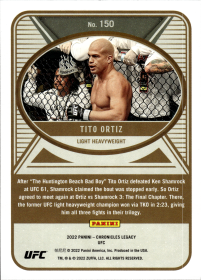 Tito Ortiz - Panini Chronicles UFC Legacy 2022, Nr. 150