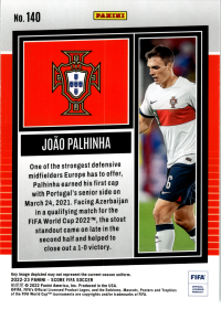 João Palhinha - Panini Score FIFA Base Set 2022-23, Nr. 140