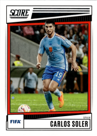 Carlos Soler - Panini Score FIFA Base Set 2022-23, Nr. 156